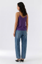 Oui Satin Camisole Ultra Violet