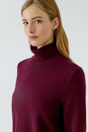 Oui Knit Pullover Bramble Berry