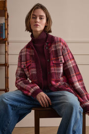 Oui Knit Pullover Bramble Berry
