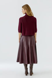 Oui Knit Pullover Bramble Berry
