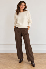 Oui Knit Sweater Off-white