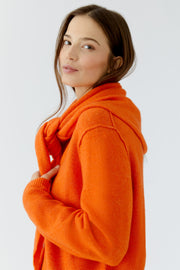 Oui Knit Scarf Orange