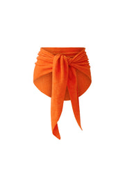 Oui Knit Scarf Orange