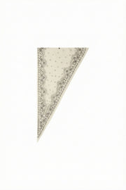Oui Scarf Paisley Print Off-white
