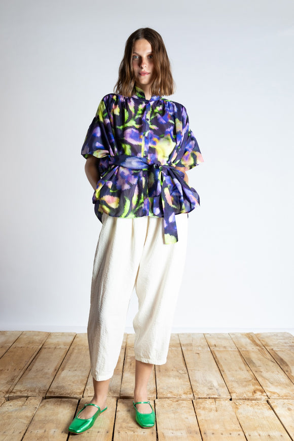 Psophia Shirt Plum Print