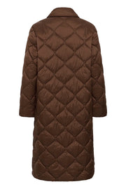 Part Two Carine Quilted Coat Brown