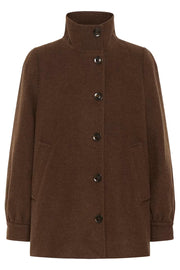 Part Two Cecilia Coat Dark Brown