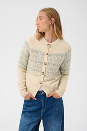 Part Two Charmaine Cardigan Whitecap Grey