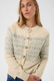 Part Two Charmaine Cardigan Whitecap Grey