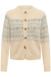 Part Two Charmaine Cardigan Whitecap Grey