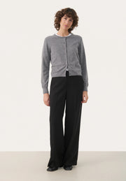 Part Two Carimi Cardigan Grey