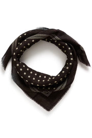 Part Two Celesta Scarf Polka Dot Brown