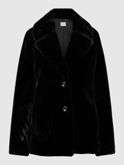 Pennyblack Sagra Faux Fur Jacket Black