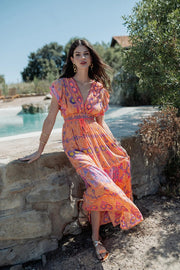 Piti Cuiti Elba Dress Floral Print