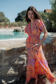 Piti Cuiti Elba Dress Floral Print