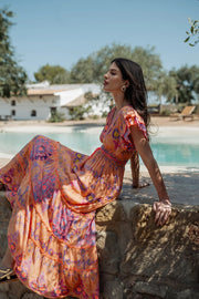Piti Cuiti Elba Dress Floral Print