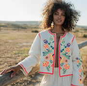 Piti Cuiti Magnolia Jacket Multi Print