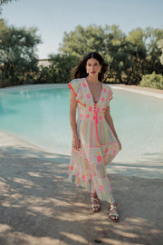 Piti Cuiti Tanzania Dress Multi Print