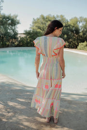 Piti Cuiti Tanzania Dress Multi Print