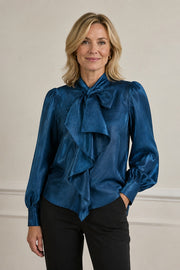 Psophia Chiffon Bow Blouse