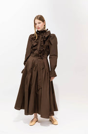 Psophia Skirt Truffle