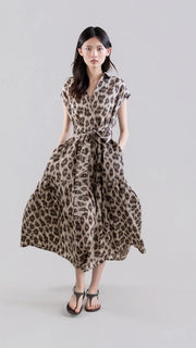 Psophia Dress Animal Print