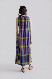 Psophia Retro Prism Dress Chocolate MLT