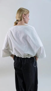 Psophia Blouse With Floral Print White