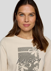 Rabe T-Shirt With Print Ivory