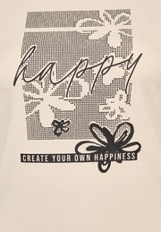 Rabe T-Shirt With Print Ivory