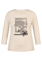 Rabe T-Shirt With Print Ivory