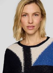 Rabe Knit Pullover Geo Print