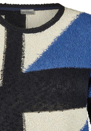 Rabe Knit Pullover Geo Print