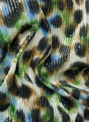 Rabe Jacket Khaki Leo Print