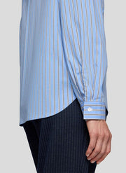 Rabe Striped Shirt Light Blue