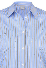 Rabe Striped Shirt Light Blue