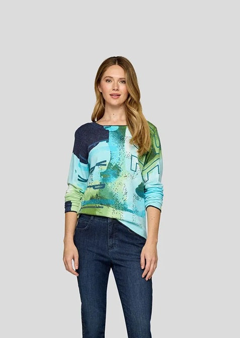 Rabe Knit Jumper With Lettering