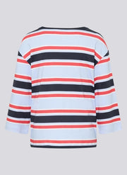 Rabe Striped T-Shirt Pastel Blue