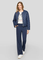 Rabe Quilted Jacket Pacific Blue