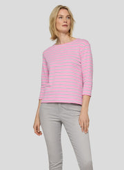 Rabe Striped T-Shirt Pink