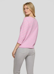 Rabe Striped T-Shirt Pink