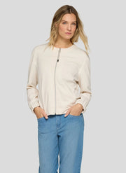 Rabe Zipped Jacket Off-white