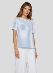 Rabe Striped T-Shirt Blue/White