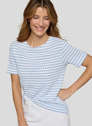Rabe Striped T-Shirt Blue/White