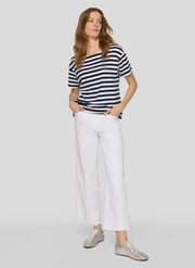 Rabe Striped T-Shirt Navy/White