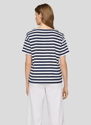Rabe Striped T-Shirt Navy/White