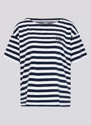 Rabe Striped T-Shirt Navy/White