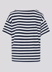 Rabe Striped T-Shirt Navy/White