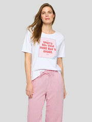 Rabe T-Shirt With Print White