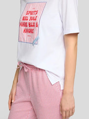 Rabe T-Shirt With Print White
